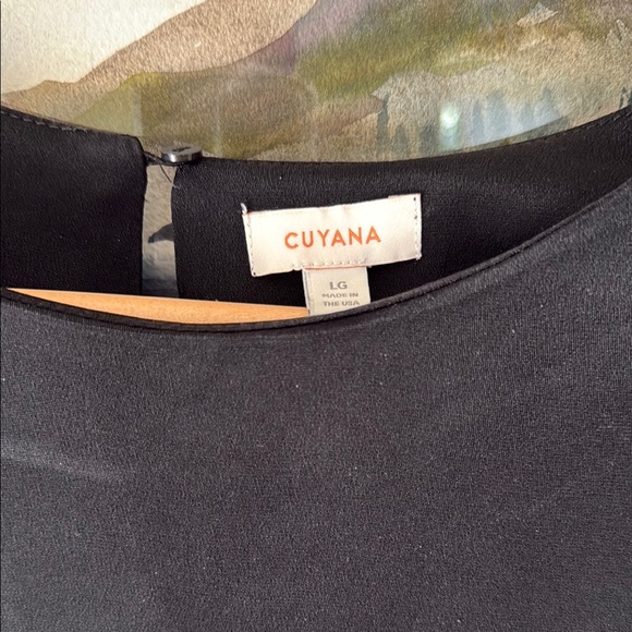 Cuyana Silk Tee, 3-Ply Silk, Large, Black - Picture 2 of 10